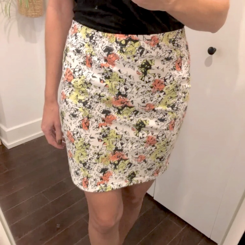 SCHWIING neon skirt